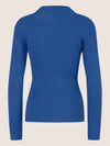 APART Rippenpullover aus einer soften Woll- Mischung | royalblau