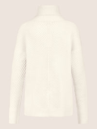 APART Pullover aus einer soften Viskose- Mischung mit Kaschmir | creme