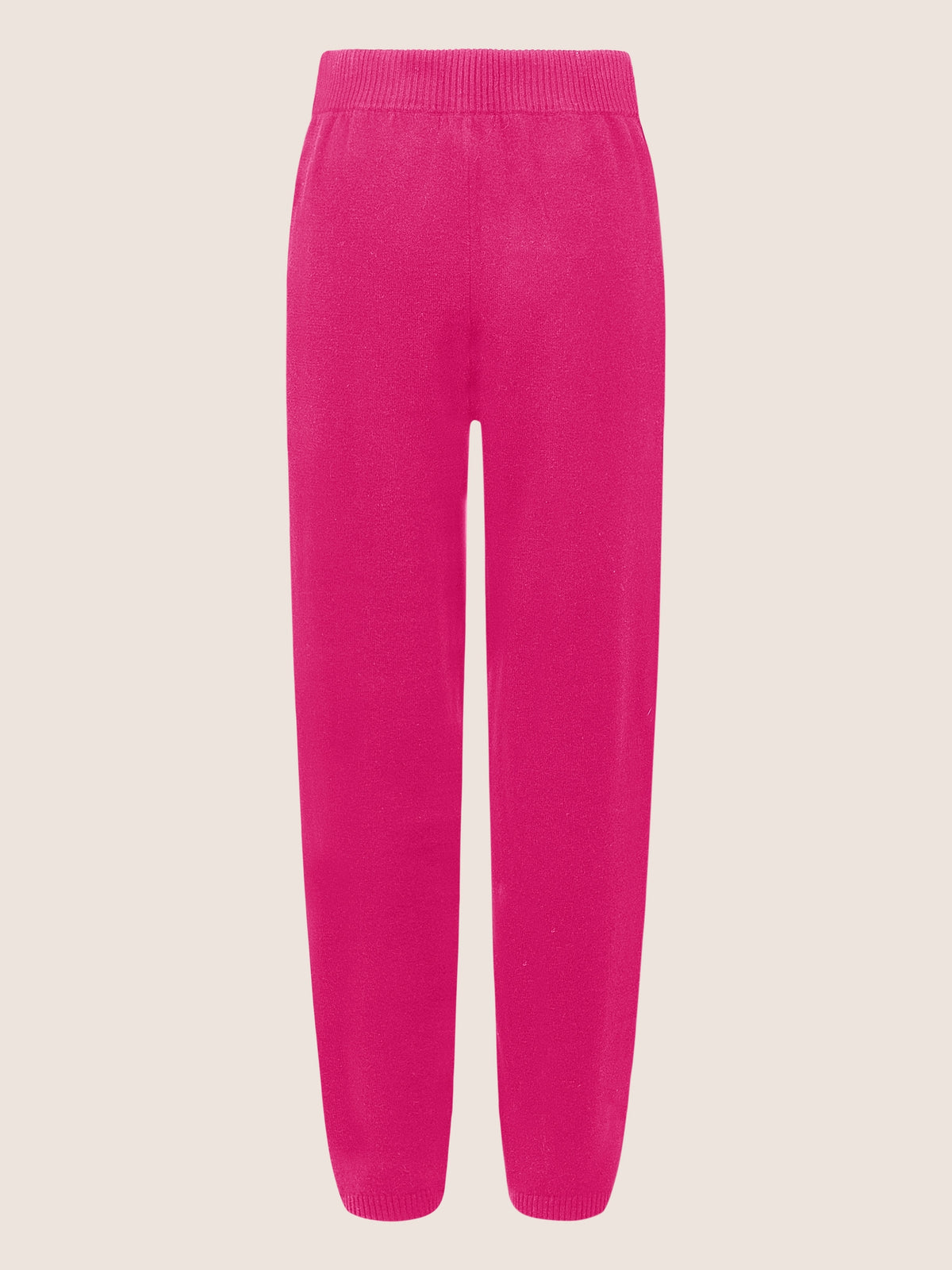 APART Strick-Jogpants aus einer soften Viskose- Mischung mit Kaschmir | pink