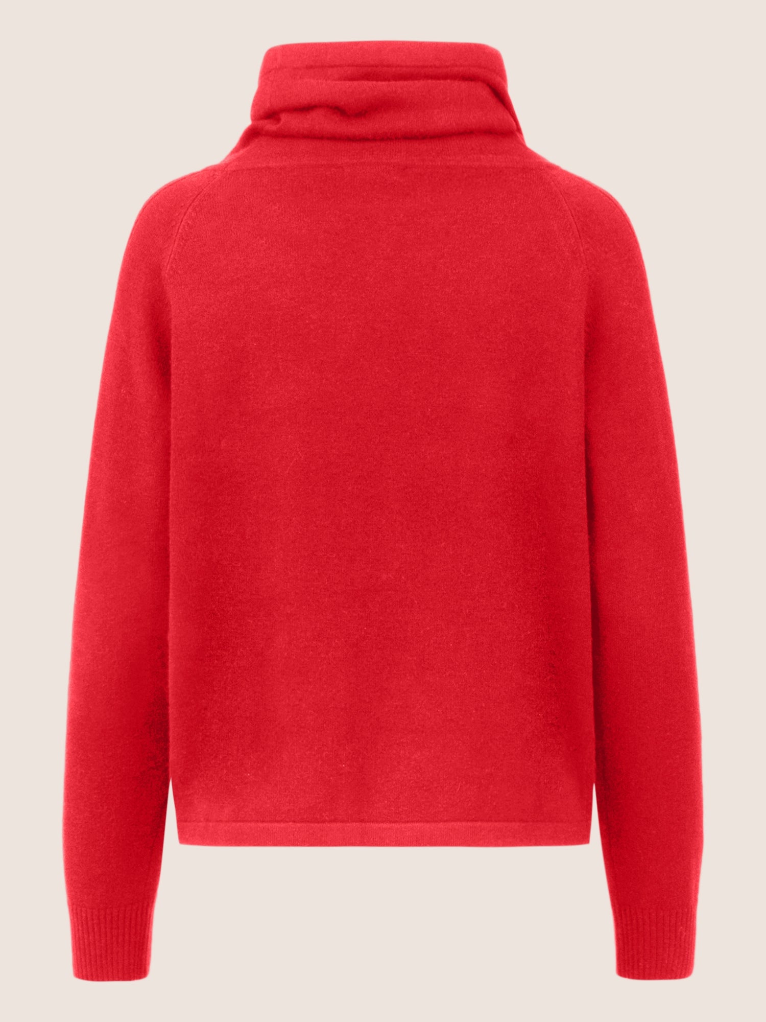 APART Pullover aus einer soften Viskose Mischung mit Kaschmir | rot