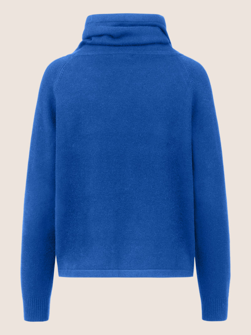 APART Pullover aus einer soften Viskose Mischung mit Kaschmir | royalblau