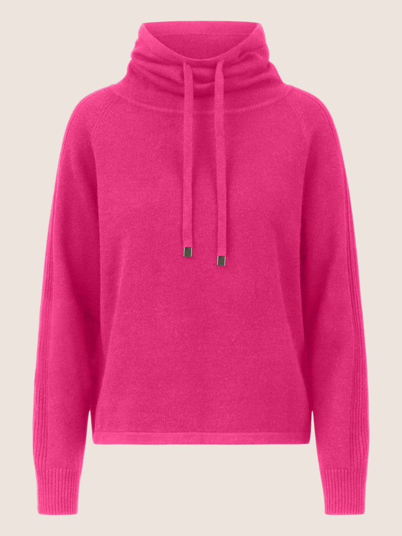 APART Pullover aus einer soften Viskose Mischung mit Kaschmir | pink