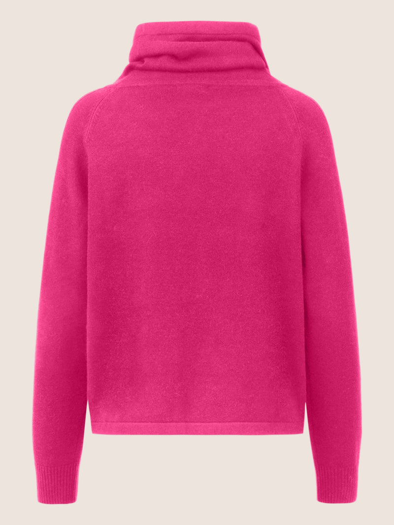 APART Pullover aus einer soften Viskose Mischung mit Kaschmir | pink