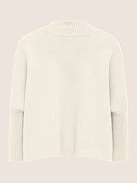 APART Oversized Pullover in Milano- Knit aus einer soften Viskose- Mischung mit Kaschmir | creme