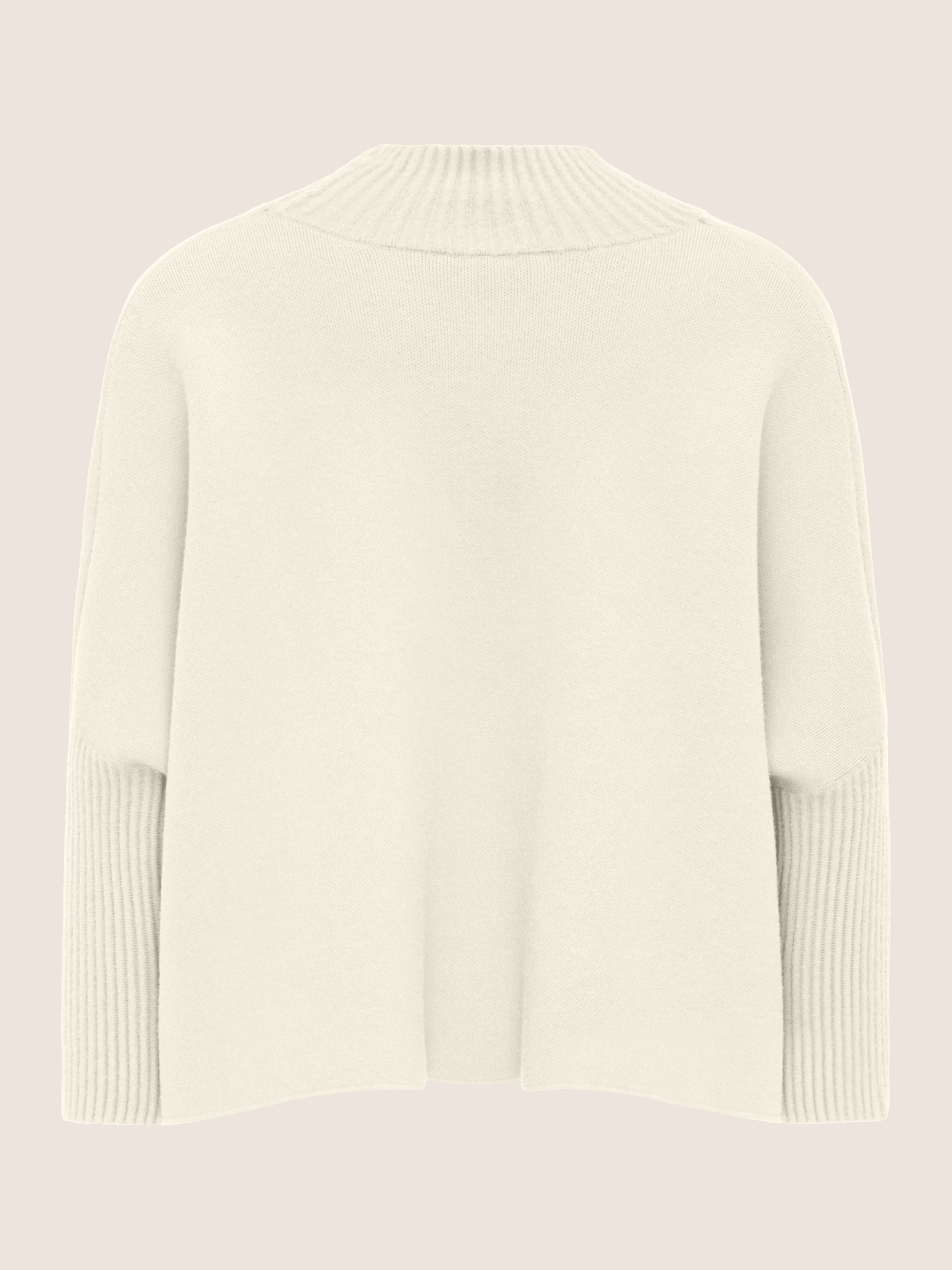 APART Oversized Pullover in Milano- Knit aus einer soften Viskose- Mischung mit Kaschmir | creme