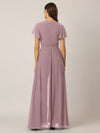 APART Overall aus Chiffon mit Abendkleid Optik | mauve