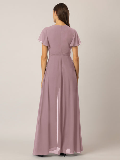 APART Overall aus Chiffon mit Abendkleid Optik | mauve image 1