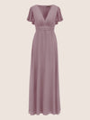 APART Overall aus Chiffon mit Abendkleid Optik | mauve