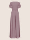 APART Overall aus Chiffon mit Abendkleid Optik | mauve