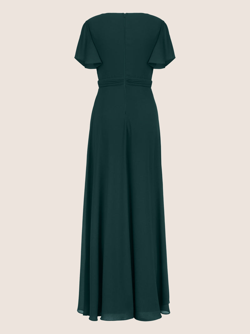 APART Overall aus Chiffon mit Abendkleid Optik | emerald