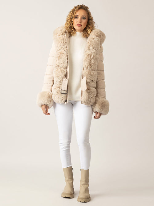 APART Winterjacke mit Reißverschluss für den perfekten Winter-Look | beige image 1