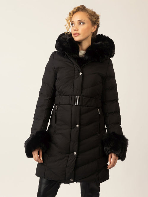 APART Winterjacke mit Reißverschluss für optimalen Schutz im Winter | schwarz image 1