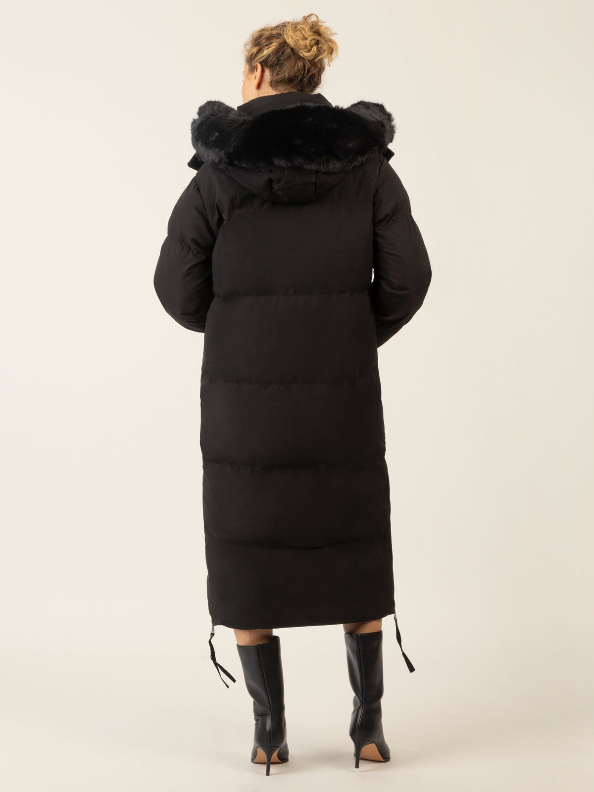 APART Winterjacke mit Reißverschluss für kalte Tage mit Komfort und Stil | schwarz