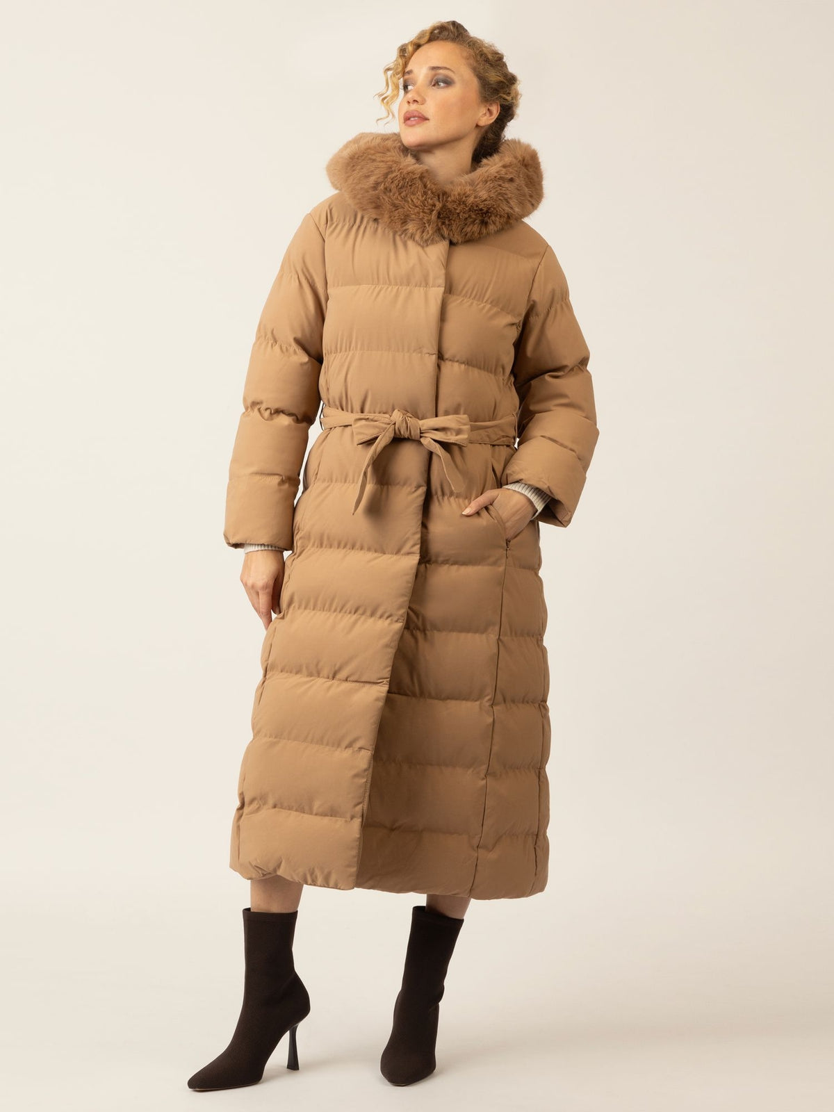 APART Winterjacke mit Reißverschluss für maximalen Schutz im Winter | camel