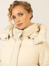 APART Winterjacke mit Reißverschluss für warmen Komfort im Winter | beige