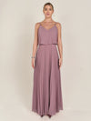 APART Abendkleid in 2in1 Optik | mauve