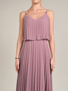 APART Abendkleid in 2in1 Optik | mauve