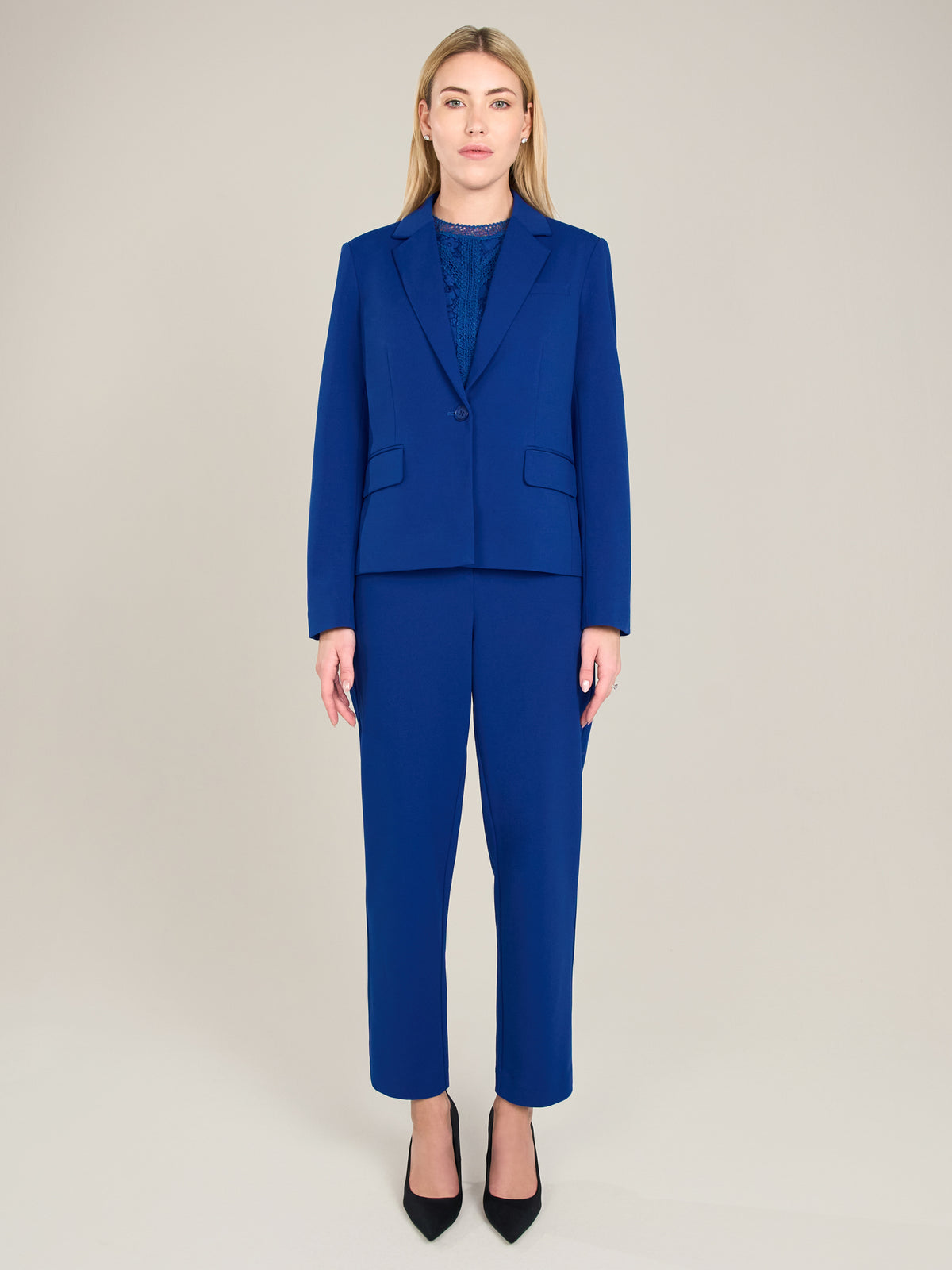 APART Blazer aus einer leicht strukturierten Ware | royalblau