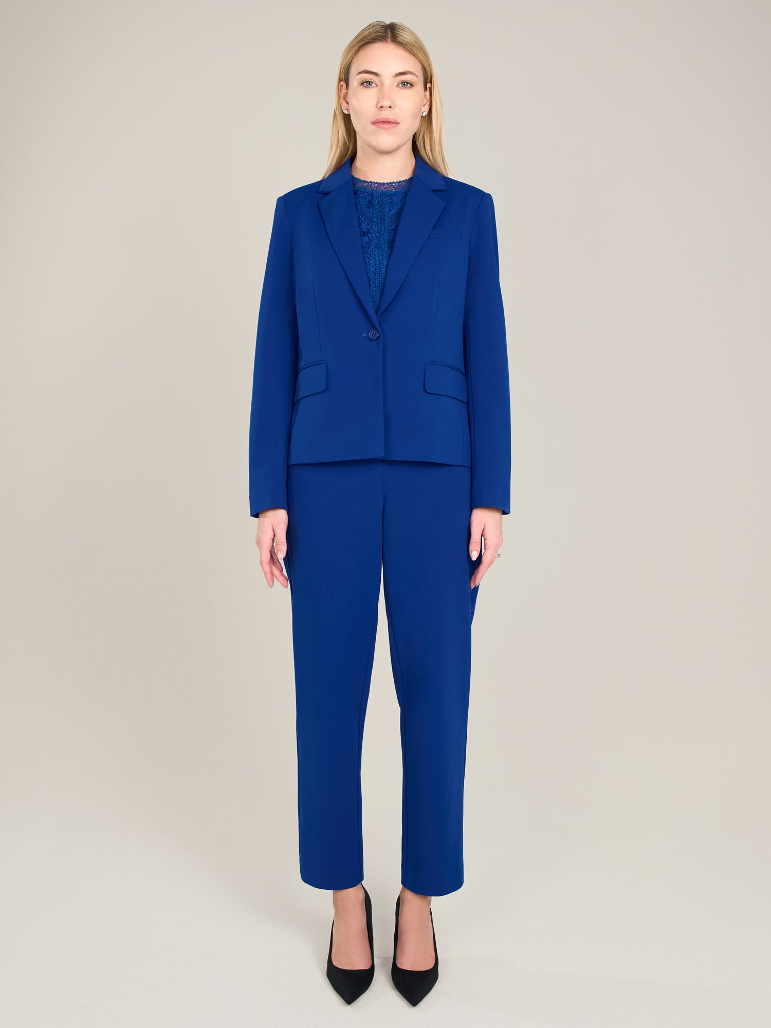 APART Blazer aus einer leicht strukturierten Ware | royalblau