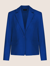 APART Blazer aus einer leicht strukturierten Ware | royalblau