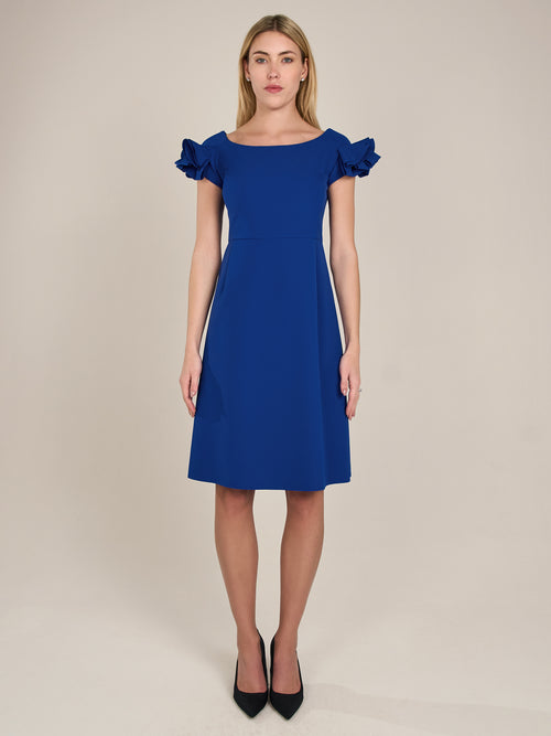 APART Cocktailkleid mit sehr weiten Ausschnitt | royalblau image 1