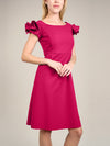 APART Cocktailkleid mit sehr weiten Ausschnitt | pink