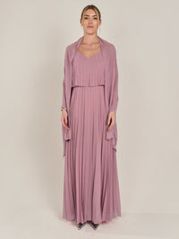 APART langes und breites Chiffontuch | mauve